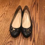 Coach Shoes | Black Leather Coach Alice Flats | Color: Black | Size: 8
