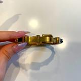 Michael Kors Jewelry | Michael Kors Inset Bracelet | Color: Black/Gold | Size: Os