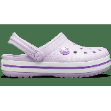 Crocs Lavender/Neon Purple Toddler Crocband™ Clog Shoes