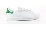 Adidas Shoes | Adidas Womens Stan Smith Whitegreenwhite Fashion Sneaker Size 6 Medium (B M) | Color: White | Size: 6