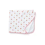Ralph Lauren Childrenswear Baby Girls Polo Bear Cotton Blanket, White