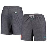 "Men's Tommy Bahama Black San Francisco Giants Naples Layered Leaves Swim Trunks"