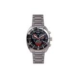 Axwell Minister Chronograph Bracelet Watch w/Date Black AXWAW105-2