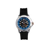Axwell Barrage Strap Watch w/Date Black/Blue AXWAW100-4