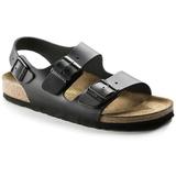 Milano Sandal - Natural Leather - Black - Birkenstock Sandals