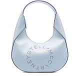 Small Stella Logo Shoulder Bag - Blue - Stella McCartney Shoulder Bags