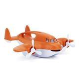 Green Toys Fire Plane - Pretend Play Motor Skills Kids Bath Toy Vehicle. No BPA phthalates PVC. Dishwasher Safe Recycled Plastic
