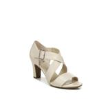 Wide Width Women's Carlyle Sandal by LifeStride in Almond Milk (Size 10 W)