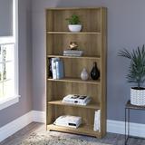 Lark Manor™ Alharby 5 Shelf 66.45" Standard Bookcase Wood in Brown, Size 66.3 H x 31.38 W x 11.54 D in | Wayfair 1C5915A253674F4894EB148D3788CD98