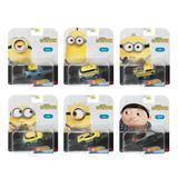 Hot Wheels 2020 Character Car Minions The Rise of Gru Set of 6 1/64 Collectible Die Cast Toy Cars
