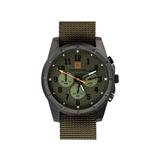 5.11 Tactical Outpost Chrono Watch 44mm Stainless Steel Case Tac Od 1 SZ 56722-188-1 SZ