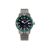 Heritor Automatic Dominic Bracelet Watch w/Date Green/Black - Men's HERHR9803