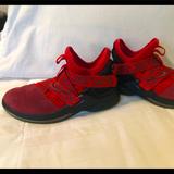 Nike Shoes | Nike Kd Boys Zoom Size 4 Youth Basketball Shoes Red And Black Nylonsuede | Color: Red | Size: 4bb