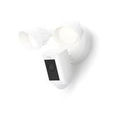 White Floodlight Cam Wired Plus Surveillance Camera, 11.7 IN