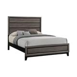Coaster Watson California King Standard Bed Wood in Brown/Gray, Size 56.5 H x 79.5 W x 84.5 D in | Wayfair 212421KW