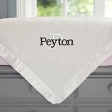 Personalization Mall Polyester Baby Blanket in White, Size 30.0 H x 40.0 W in | Wayfair 12289-C4370