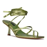 Nine West Pina Women's Lace-Up Dress Sandals, Size: 10, Green
