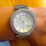 Michael Kors Accessories | Michael Kors Stainless Steel Dial Watch | Color: Silver | Size: Os