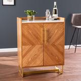 Trilken Bar Cabinet w/ Wine Storage - SEI Furniture HZ1105441