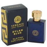 Versace Pour Homme Dylan Blue Mini by Versace .17 oz Mini EDT for Men