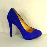 Jessica Simpson Shoes | Jessica Simpson Purple Leather Suede Stiletto Heels | Color: Purple | Size: 10