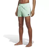 Men's adidas 3-Stripe Classic Swim Trunks, Size: Large, Lt Green