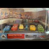 Disney Toys | Disney Pixar Cars 3 Deluxe Figurine Set | Color: Blue/Red | Size: Osb