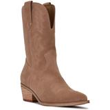 Yodown Western Narrow Calf Boots - Brown - Nine West Boots