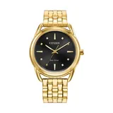Citizen Women's Classic Gold-Tone Stainless Steel Bracelet Watch