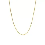 Belk & Co Women's 18k Yellow Gold Plated Sterling Silver 1.2 Millimeter Snake Chain Necklace, 16 in