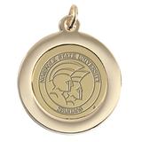 Women's Gold Norfolk State Spartans Pendant