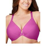 Women's Glamorise FC Smoothing WonderWire Bra Underwire, Berry Red 38 F F