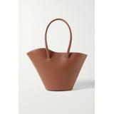 Little Liffner - Tall Tulip Leather Tote - Brown