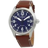 Chandler Military Eco-drive Blue Dial Watch -17l