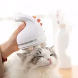 Electric Cat Head Massager Dog Pet Massage Machine Vibrating Scalp Charging Kneading Health Care Cat