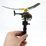 New Aviation Model Pull Wires Helicopters Fly Freedom Drawstring Mini Plane Hand Pull Helicopters