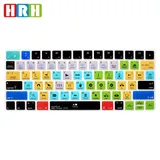 HRH Adobe Premiere Pro CC Shortcuts Silicone Keyboard Skin Keypad Protector For Apple Magic MLA22B/A