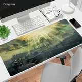 Elden Ring Large Mouse Pad XXL Gaming Mousepad Anime Laptop Rubber Soft Keyboard Table Mat Computer
