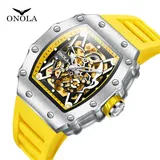 ONOLA Brand New Luxury New Fashion Mechanical Watch Male Luminous Sports Water Resistant Mens Clock