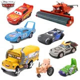 Disney Pixar Cars 2 3 Metal Diecast Car Toy 1:55 Lightning McQueen Jackson Storm Ramirez Mack Truck