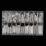360pcs 6mm-23mm Watch Band Link Cotter Pin Stainless Steel Watch Bracelet Strap Link Pins Cotter Bar
