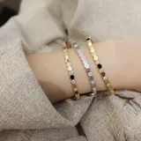 18K Rose Gold plated Bracelet Cutting Grain Gold 925 Silver Honeycomb bangle Fashion Party for Women