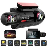 FHD Car DVR Camera New Dash Cam Dual Record Hidden Video Recorder Dash Cam 1080P Night Vision
