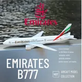 Emirates Airlines A380 B777 Airplane Alloy Diecast Model Aviation Plane Collectible Kids Scale Car