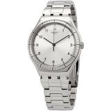 Zio Argento Silver Dial Watch - Metallic - Swatch Watches