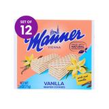 Manner Cookies - Vanilla Wafer Cookies - Set of 12