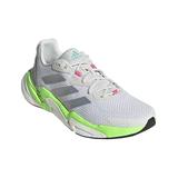 adidas Women's Sneakers FTWWHT/HALSIL/SIGGNR - Cloud White & Signal Green X9000L3 Running Shoe - Women
