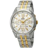 Sport Chronograph Silver Dial Watch