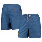 "Men's Tommy Bahama Navy Milwaukee Brewers Naples Layered Leaves Swim Trunks"