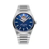 Frederique Constant Men's Swiss Automatic Highlife Heart Beat Stainless Steel Bracelet Watch, Blue